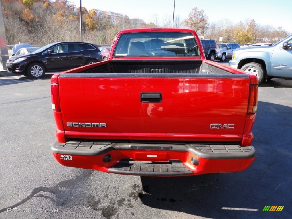 2000 Sonoma SLS Sport Extended Cab - Fire Red / Graphite photo #4