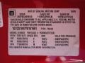 2000 GMC Sonoma SLS Sport Extended Cab Info Tag