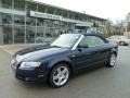 2008 Moro Blue Pearl Effect Audi A4 2.0T quattro Cabriolet  photo #1