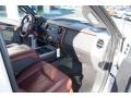 2012 White Platinum Metallic Tri-Coat Ford F350 Super Duty King Ranch Crew Cab 4x4 Dually  photo #15