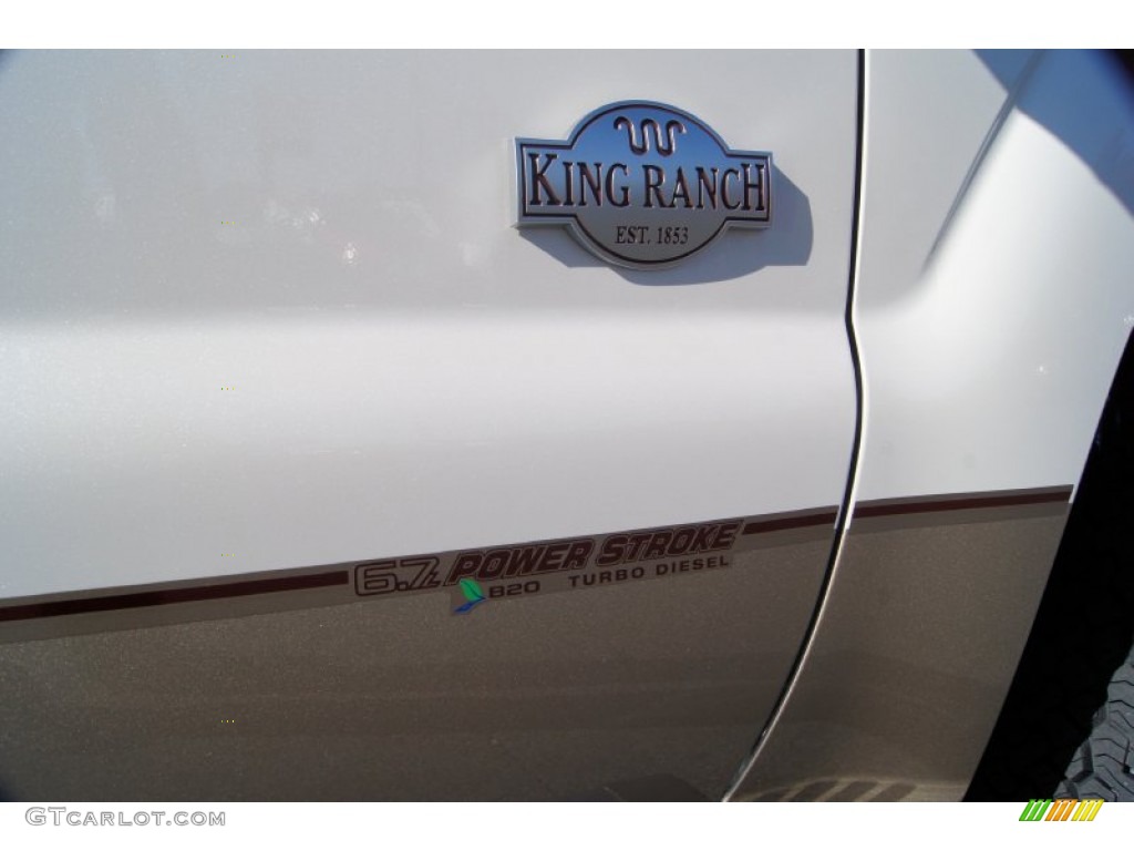 2012 Ford F350 Super Duty King Ranch Crew Cab 4x4 Dually Marks and Logos Photo #56177930
