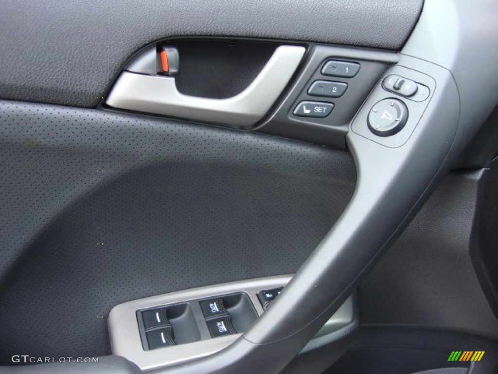 2009 TSX Sedan - Polished Metal Metallic / Ebony photo #14