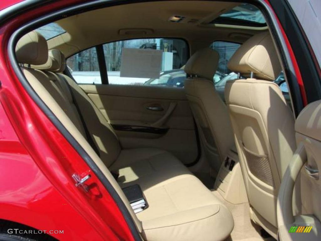 2007 3 Series 328xi Sedan - Crimson Red / Beige photo #20