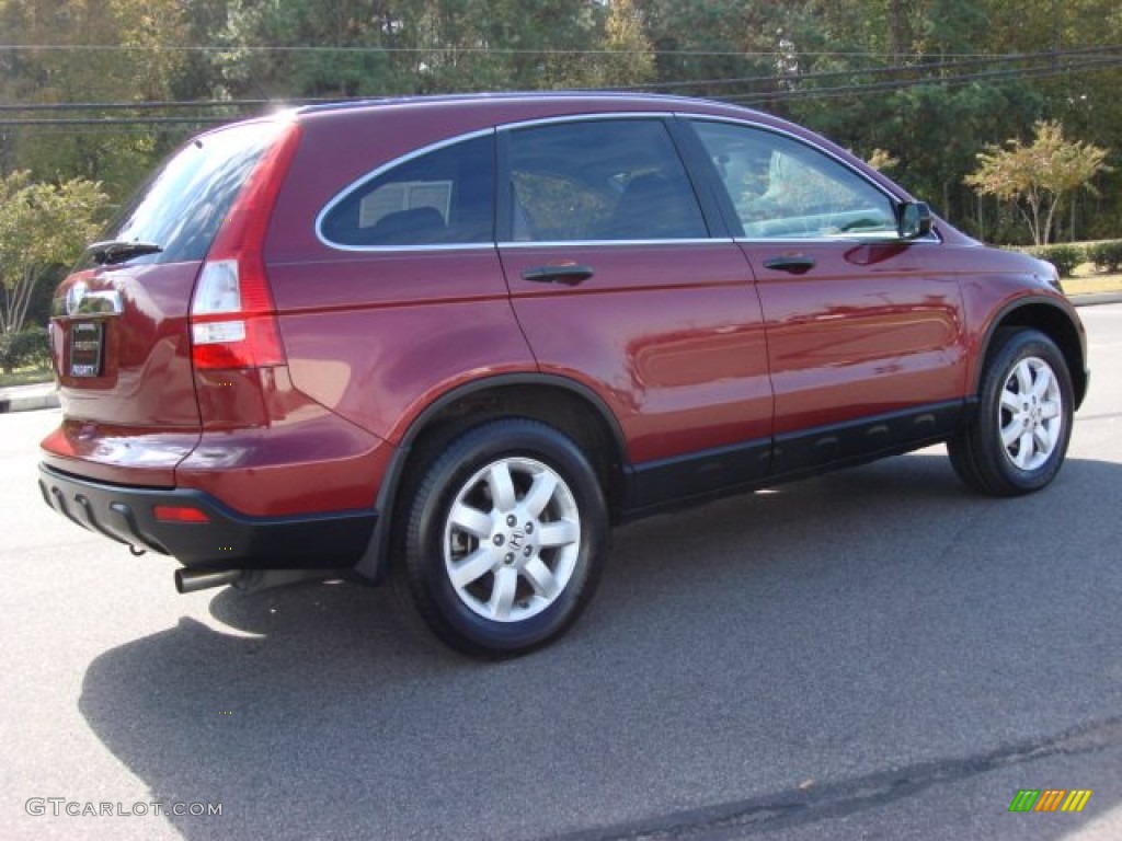 2008 CR-V EX - Tango Red Pearl / Gray photo #6