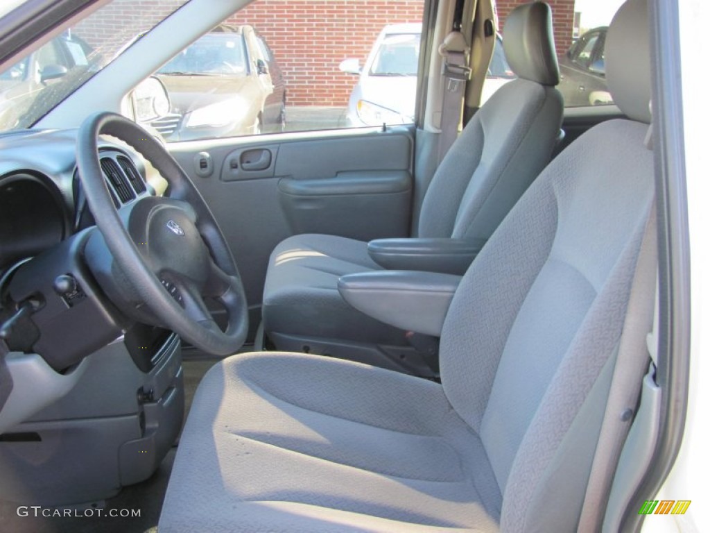 Medium Slate Gray Interior 2006 Dodge Caravan SE Photo #56180912