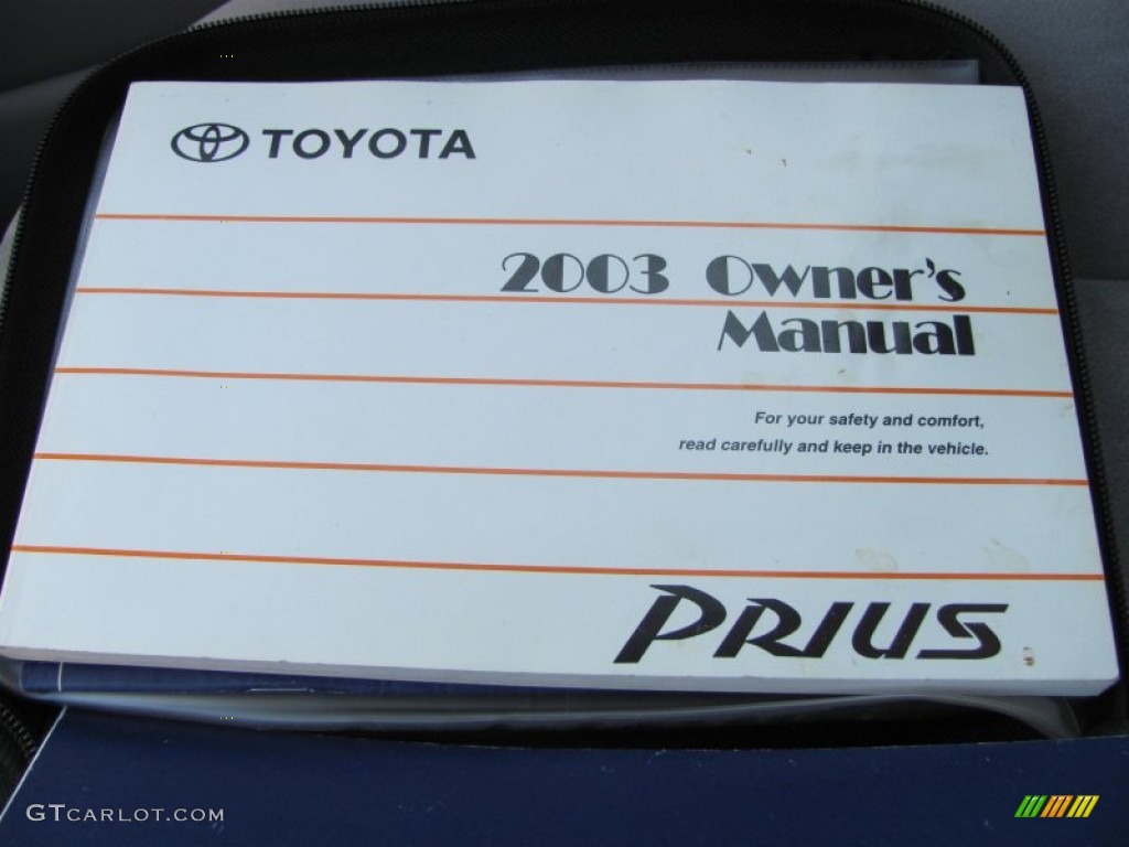 2003 Prius Hybrid - Golden Pearl / Amethyst photo #4