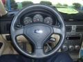 Desert Beige 2006 Subaru Forester 2.5 XT Limited Steering Wheel