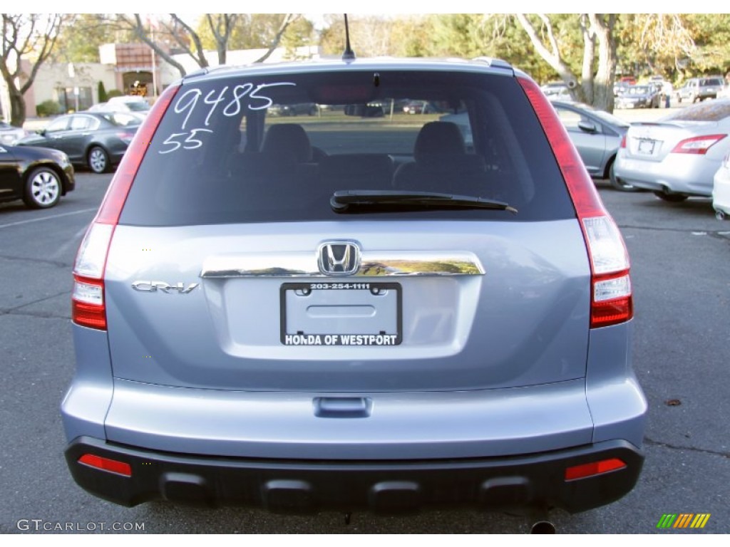 2008 CR-V EX - Glacier Blue Metallic / Gray photo #7