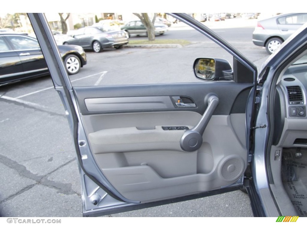 2008 CR-V EX - Glacier Blue Metallic / Gray photo #14