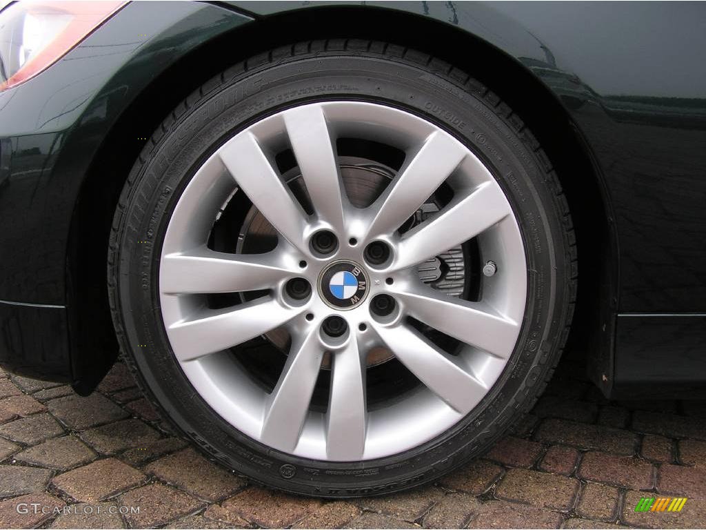 2007 3 Series 328i Sedan - Deep Green Metallic / Beige photo #28