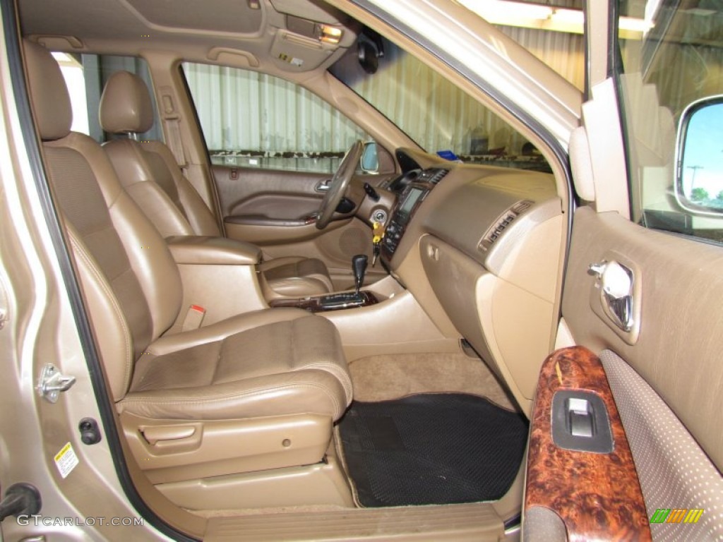Saddle Interior 2002 Acura MDX Standard MDX Model Photo #56182703