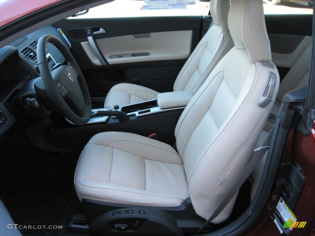 Calcite/Off Black Interior 2012 Volvo C70 T5 Photo #56183030