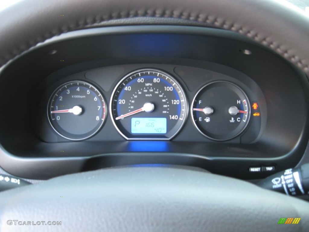 2012 Hyundai Santa Fe SE V6 AWD Gauges Photo #56183267
