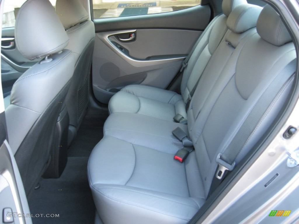 Gray Interior 2012 Hyundai Elantra Limited Photo #56183363