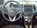 Jet Black/Dark Titanium 2012 Chevrolet Sonic LT Sedan Dashboard