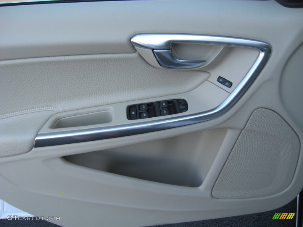 2012 S60 T5 - Ice White / Soft Beige photo #15