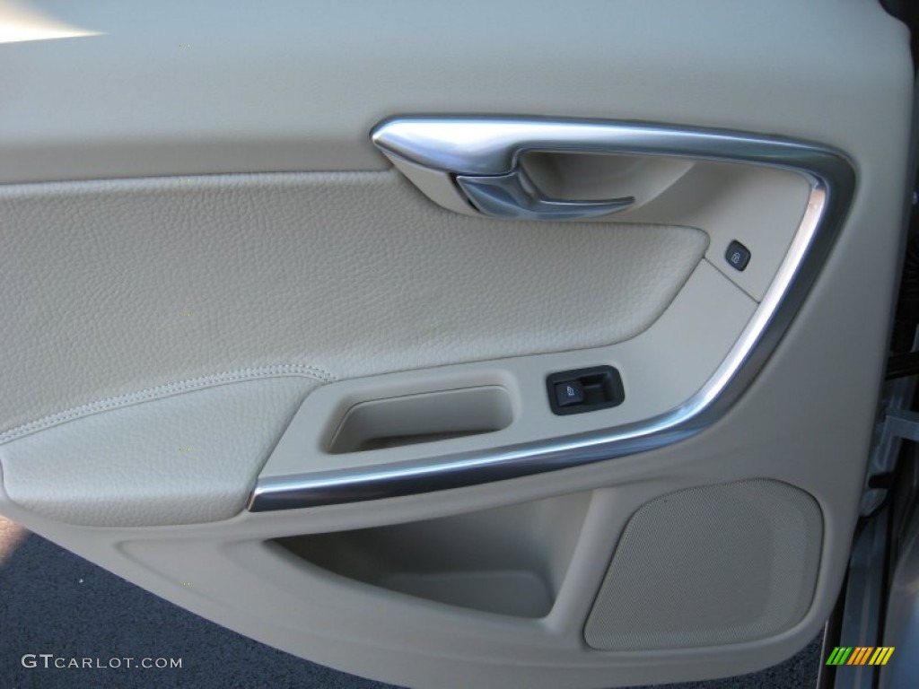 2012 Volvo S60 T5 Soft Beige Door Panel Photo #56184206