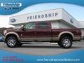 Autumn Red 2012 Ford F350 Super Duty King Ranch Crew Cab 4x4