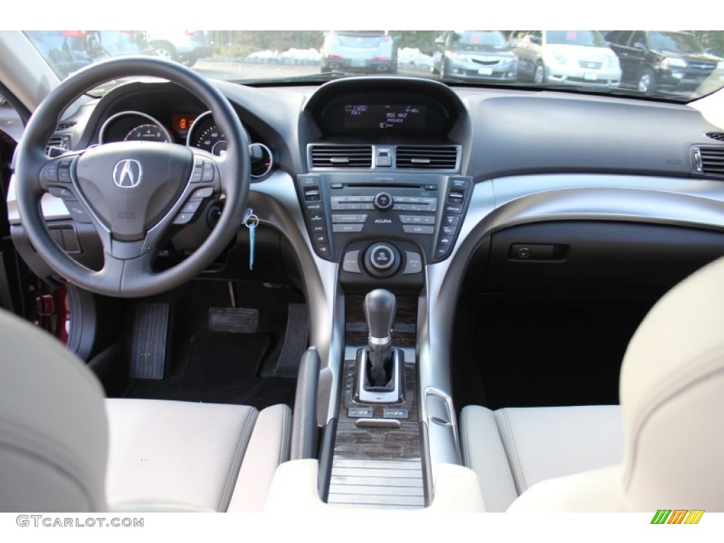 2009 Acura TL 3.7 SH-AWD Taupe/Ebony Dashboard Photo #56184617