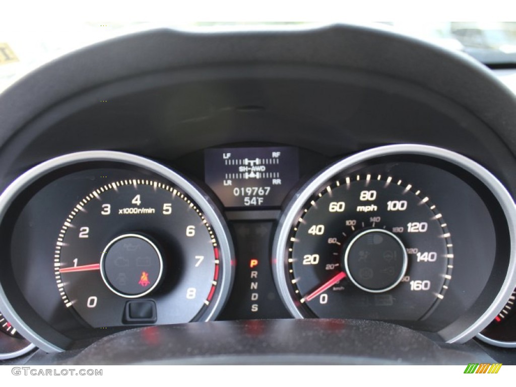 2009 Acura TL 3.7 SH-AWD Gauges Photo #56184629