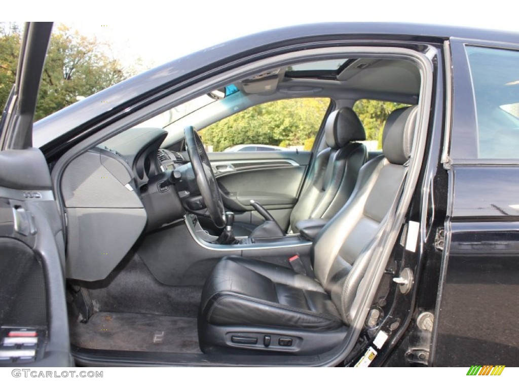 Ebony Interior 2006 Acura TL 3.2 Photo #56184797