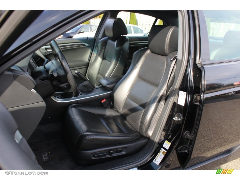 Ebony Interior 2006 Acura TL 3.2 Photo #56184800