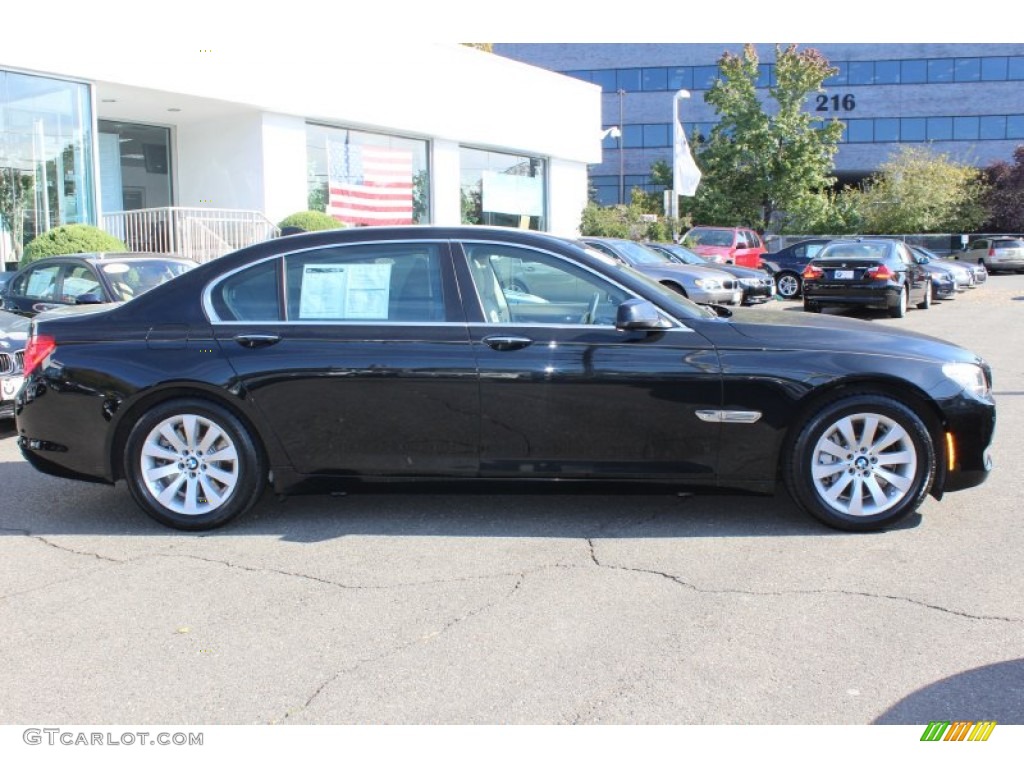 Black Sapphire Metallic 2010 BMW 7 Series 750Li xDrive Sedan Exterior Photo #56185058