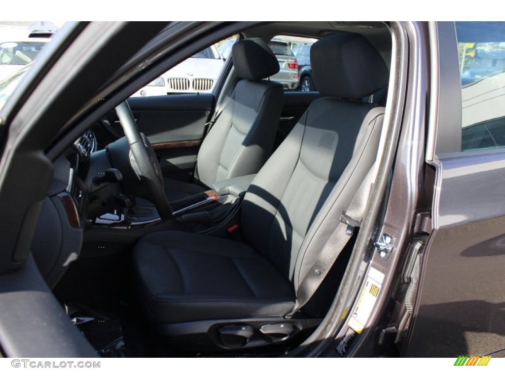 2008 3 Series 328xi Sedan - Sparkling Graphite Metallic / Black photo #12