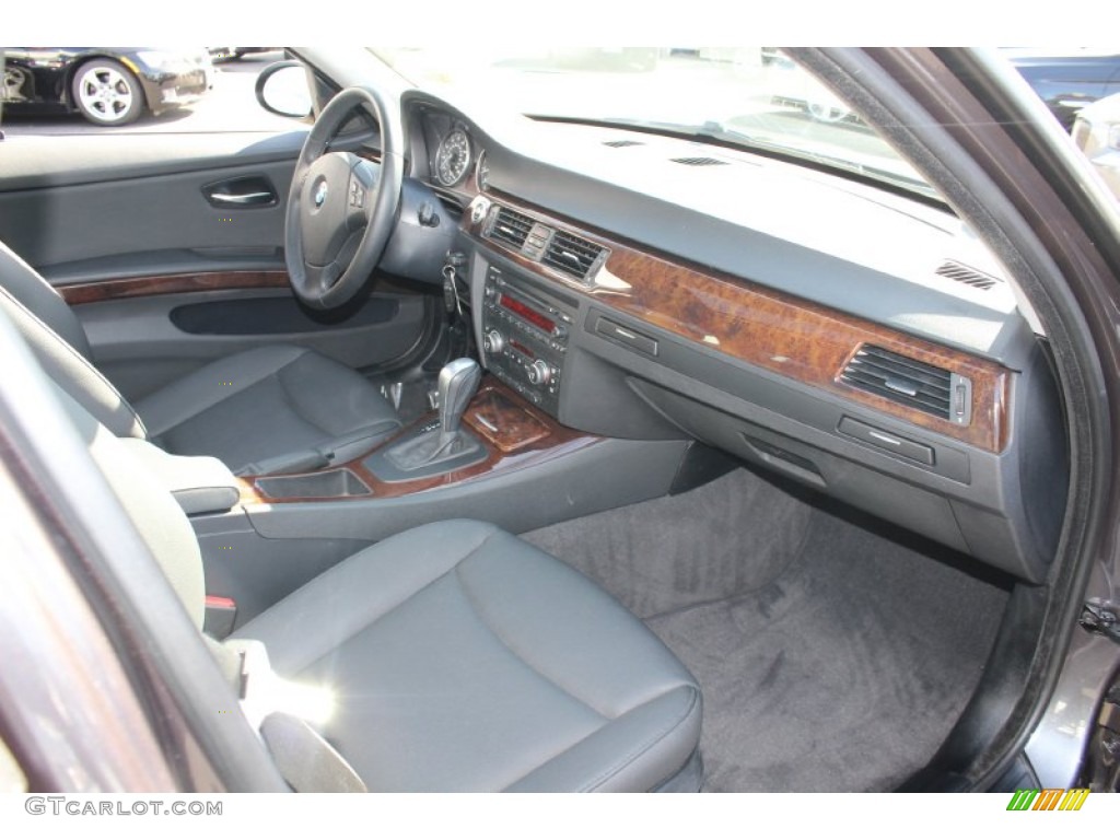 2008 3 Series 328xi Sedan - Sparkling Graphite Metallic / Black photo #26