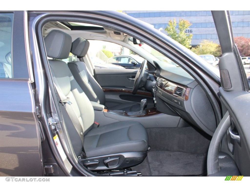 2008 3 Series 328xi Sedan - Sparkling Graphite Metallic / Black photo #27