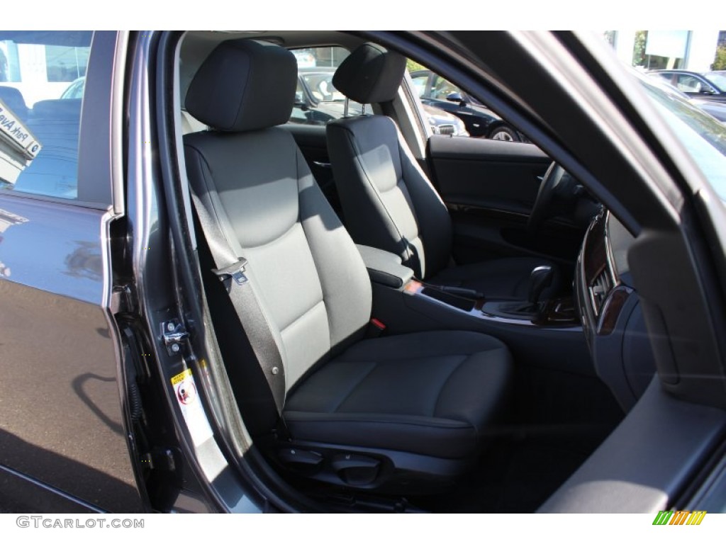 2008 3 Series 328xi Sedan - Sparkling Graphite Metallic / Black photo #28