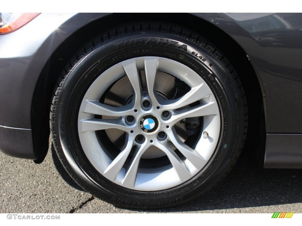 2008 3 Series 328xi Sedan - Sparkling Graphite Metallic / Black photo #31