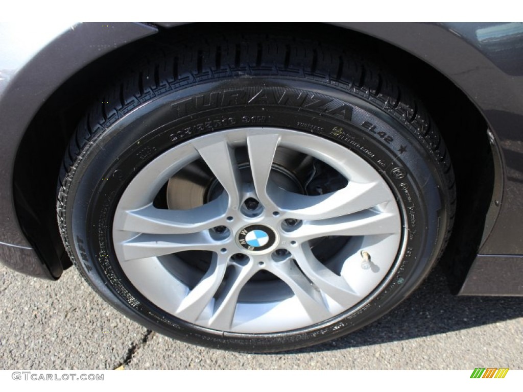 2008 3 Series 328xi Sedan - Sparkling Graphite Metallic / Black photo #32