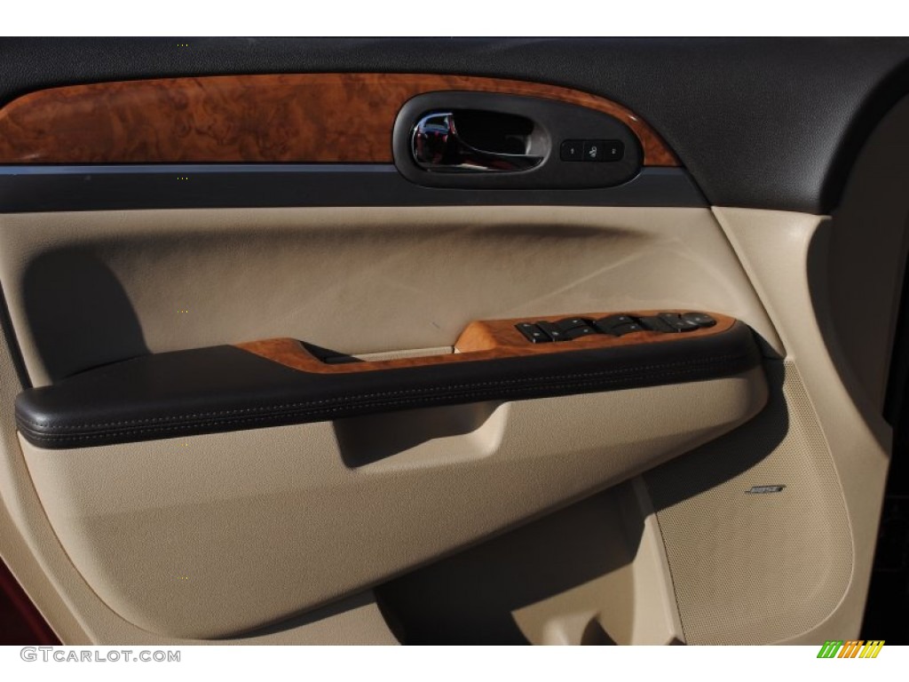 2011 Enclave CXL AWD - Red Jewel Tintcoat / Cashmere/Cocoa photo #11