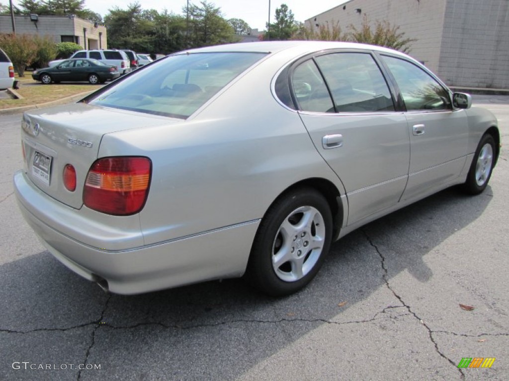 2000 GS 300 - Millenium Silver Metallic / Light Charcoal photo #3