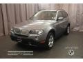 2007 Silver Grey Metallic BMW X3 3.0si  photo #1