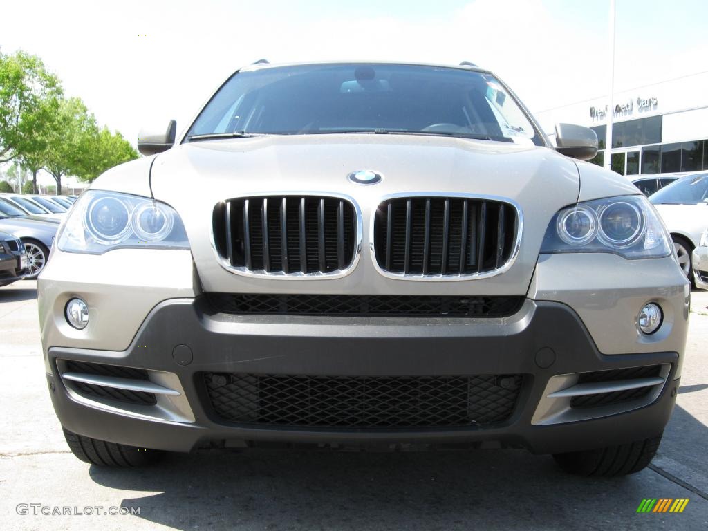 2007 X5 3.0si - Platinum Bronze Metallic / Sand Beige photo #1