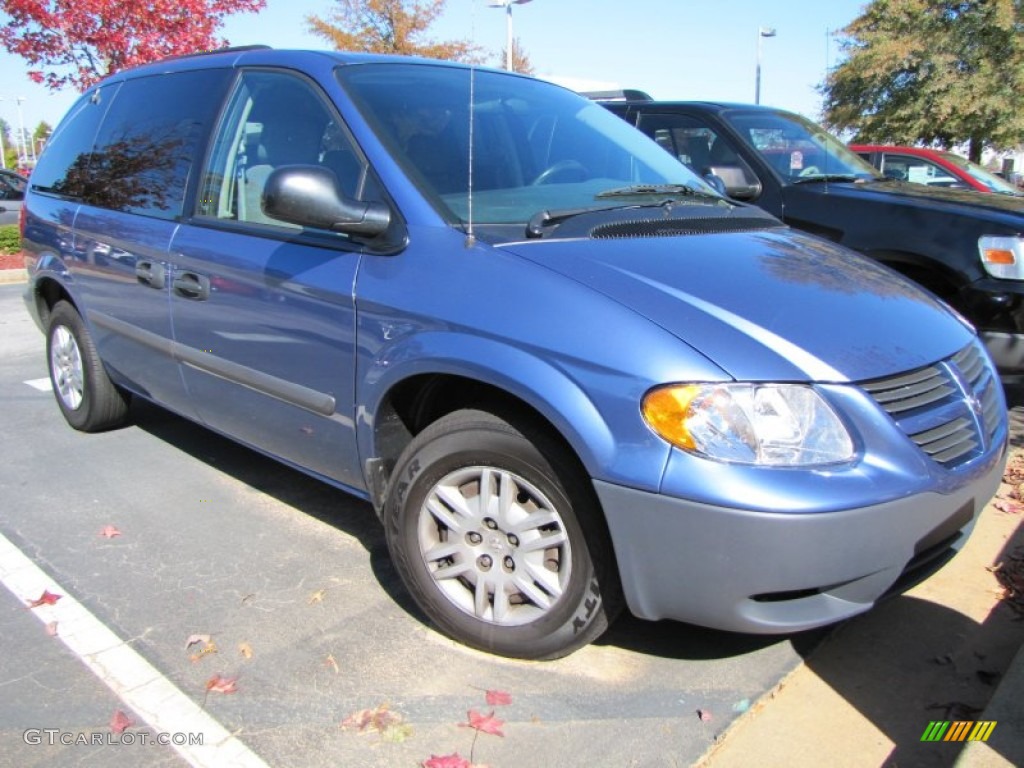 Marine Blue Pearl 2007 Dodge Caravan SE Exterior Photo #56189458