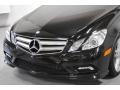 2011 Obsidian Black Metallic Mercedes-Benz E 550 Cabriolet  photo #4