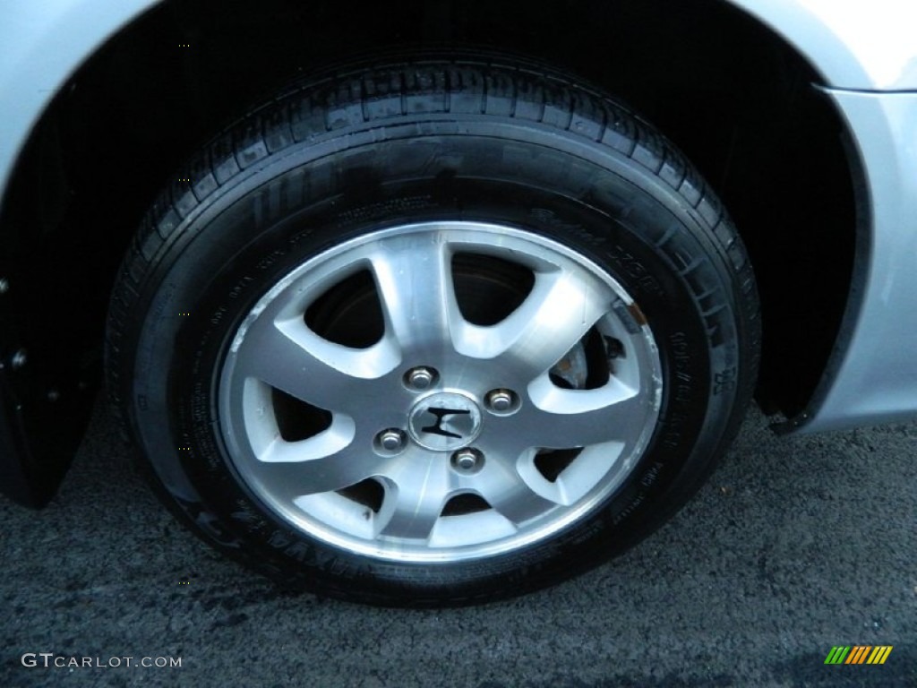 2002 Accord EX Sedan - Satin Silver Metallic / Quartz Gray photo #13