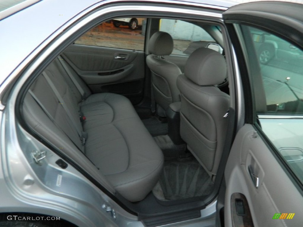 2002 Accord EX Sedan - Satin Silver Metallic / Quartz Gray photo #17