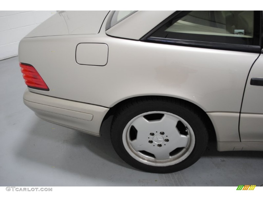 1998 SL 500 Roadster - Smoke Silver Metallic / Beige photo #14