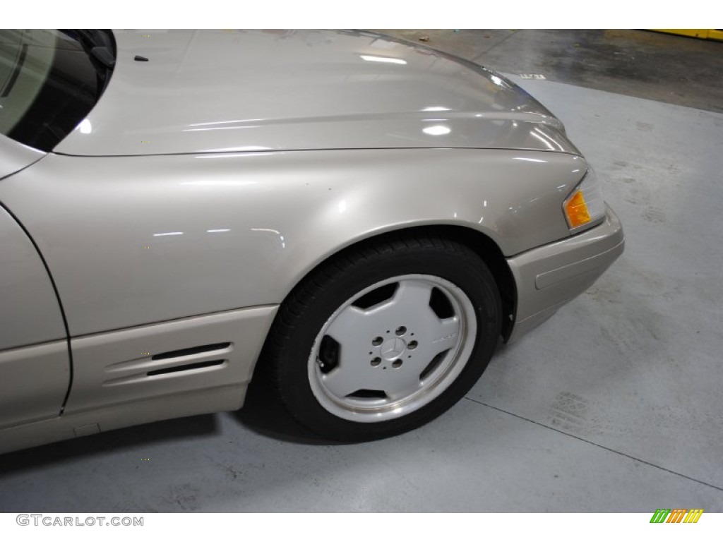 1998 SL 500 Roadster - Smoke Silver Metallic / Beige photo #16