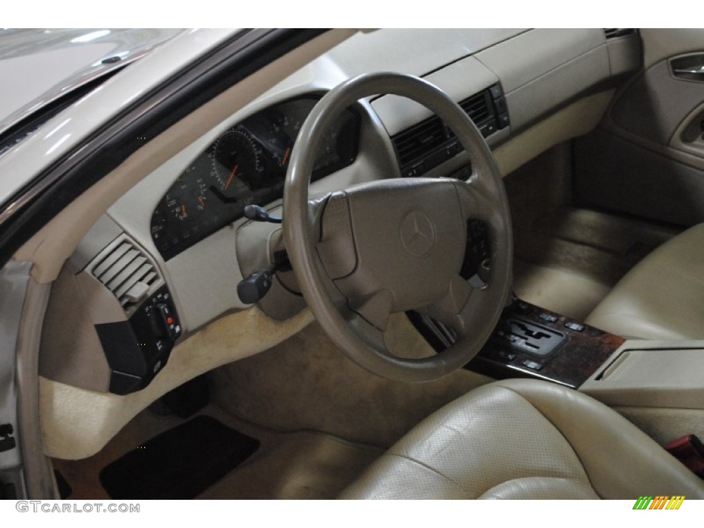 1998 SL 500 Roadster - Smoke Silver Metallic / Beige photo #19