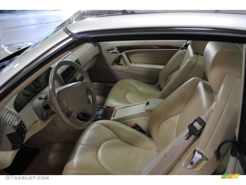 1998 SL 500 Roadster - Smoke Silver Metallic / Beige photo #22