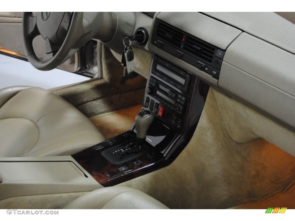 1998 SL 500 Roadster - Smoke Silver Metallic / Beige photo #25