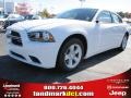 2012 Bright White Dodge Charger SE  photo #1