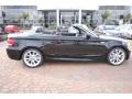 2012 Jet Black BMW 1 Series 135i Convertible  photo #3