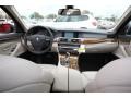 Oyster/Black Dashboard Photo for 2012 BMW 5 Series #56195855
