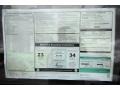 2012 BMW 5 Series 528i Sedan Window Sticker